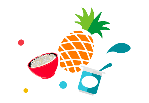 Illustration ananas